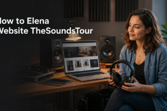 How to Elena Website TheSoundsTour