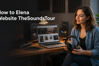 How to Elena Website TheSoundsTour